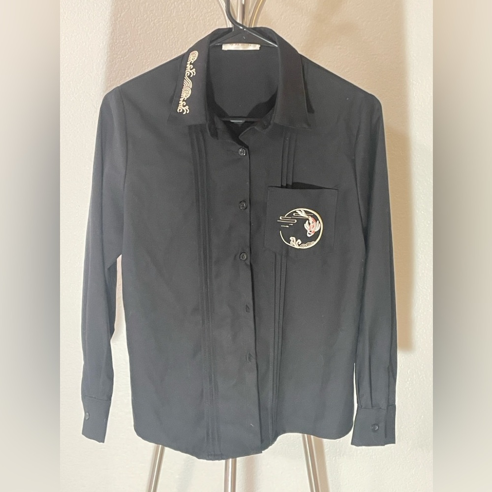 Hand embroidery Cotton shirt